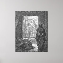 Gustave Doré - Luke 18 The Pharisee and the Public キャンバスプリント