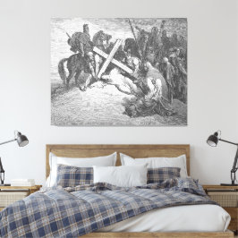 Gustave Doré - Luke 23A Jesus Arrives at Calvary キャンバスプリント