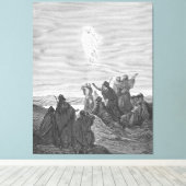 Gustave Doré - Luke 24B Jesus Ascends to Heaven キャンバスプリント (インサイチュ (ウッドフロア))
