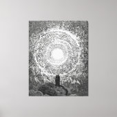 Gustave Doré - Machine Colourised Paradiso キャンバスプリント (正面)