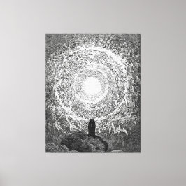Gustave Doré - Machine Colourised Paradiso キャンバスプリント