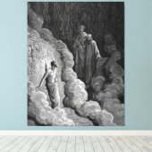 Gustave Doré - Marco Lombardo キャンバスプリント (インサイチュ (ウッドフロア))