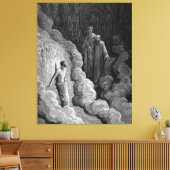 Gustave Doré - Marco Lombardo キャンバスプリント (インサイチュ (リビング))