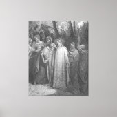 Gustave Doré - Mark 14 Judas Betrays Jesus キャンバスプリント (正面)