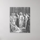 Gustave Doré - Mark 1B Jesus Preaches in the Synag キャンバスプリント (正面)