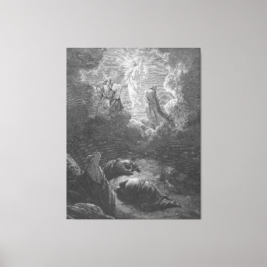 Gustave Doré - Mark 9 The Transfiguration キャンバスプリント (正面)