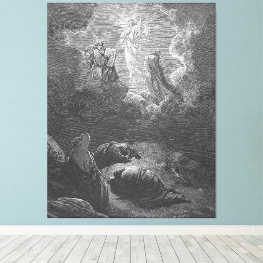 Gustave Doré - Mark 9 The Transfiguration キャンバスプリント (インサイチュ (ウッドフロア))