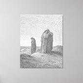 Gustave Doré - Naomi and Her Daughters-in-law キャンバスプリント (正面)