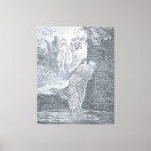 Gustave Doré - Susanna in the Bath キャンバスプリント (正面)
