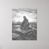 Gustave Doré - The Prophet Isaiah キャンバスプリント (正面)