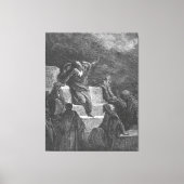 Gustave Doré - The Prophet Jeremiah キャンバスプリント (正面)