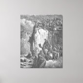 Gustave Doré - The Prophets of Baal are Slaughtere キャンバスプリント (正面)