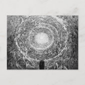 Gustave Dore - ( The White Rose ) Vision Empyrean ポストカード (正面)