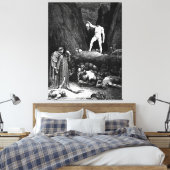 Gustave Doré - Virgil and Dante Meet Bertram dal B キャンバスプリント (インサイチュ (寝室))
