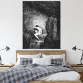 Gustave Doré - Where Counterfeiters Are Punished - キャンバスプリント (インサイチュ (寝室))