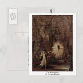 Gustave Moreauの登場 ポストカード (正面/裏面)