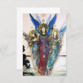 Gustave Moreauの「夕べの声」 サンキューカード (正面/裏面)