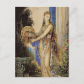 Gustave Moreau:列のあるサロメ ポストカード (正面)