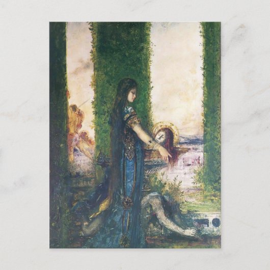 Gustave Moreau: Salome in the Garden ポストカード (正面)