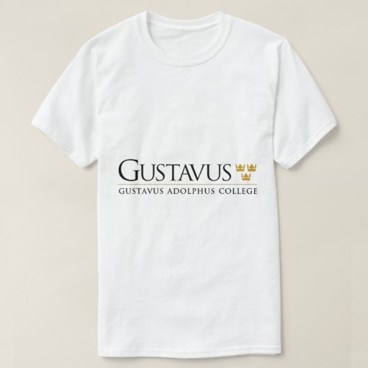 Gustavus Adolphus College - St. Peter, Minnesota Tシャツ (デザイン正面)