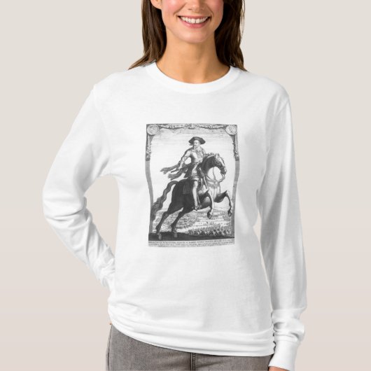 Gustavus Adolphus IIのスウェーデンの王、 Tシャツ (正面)