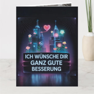 Gute Besserung Karte カード