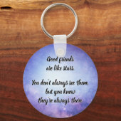 Gute Freunde sind wie Sterne キーホルダー (正面)