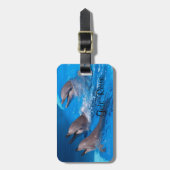 "Gute Reise" by mysteryella ラゲッジタグ (正面縦)