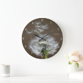 "guten Flug " by mysteryella ラージ壁時計 (ホーム)