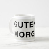 GUTEN MORGEN コーヒーマグカップ (正面左)