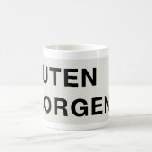 GUTEN MORGEN コーヒーマグカップ (中央)