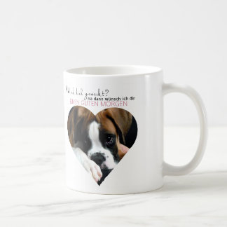 Guten Morgen - Boxer Tasse コーヒーマグカップ
