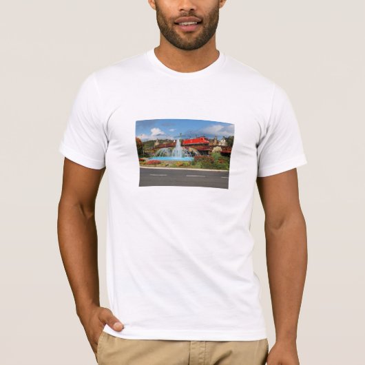 Güterzug in Linz am Rhein Tシャツ (正面)
