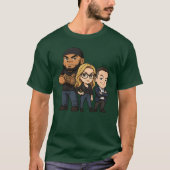 Gutfeld Crew Chibi Greg Gutfeld boy Tシャツ (正面)