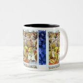 Guthramのハリネズミ12月 ツートーンマグカップ (正面右)