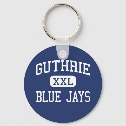 Guthrie - Blue Jays - High - Guthrie Oklahoma キーホルダー (正面)