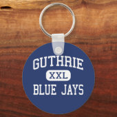 Guthrie - Blue Jays - High - Guthrie Oklahoma キーホルダー (正面)
