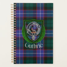 Guthrie Scottish Clan Tartan & Crest