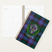 Guthrie Scottish Clan Tartan & Crest プランナー手帳 (ディスプレー)