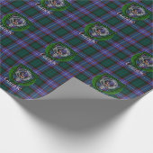 Guthrie Scottish Clan Tartan & Crest ラッピングペーパー (角)