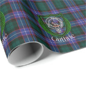 Guthrie Scottish Clan Tartan & Crest ラッピングペーパー (ロールコーナー)
