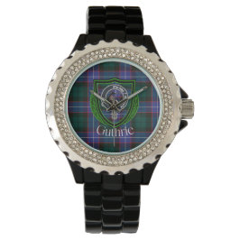 Guthrie Scottish Clan Tartan & Crest 腕時計