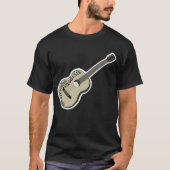 Guthrie's Guitar "This Machine Kills Fascists"  Tシャツ (正面)
