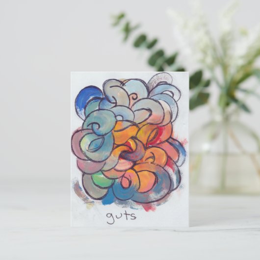 「Guts」はがき ポストカード (スタンド正面)