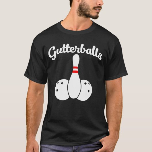 Gutter Balls Bowling Gutter Balls Tシャツ (正面)