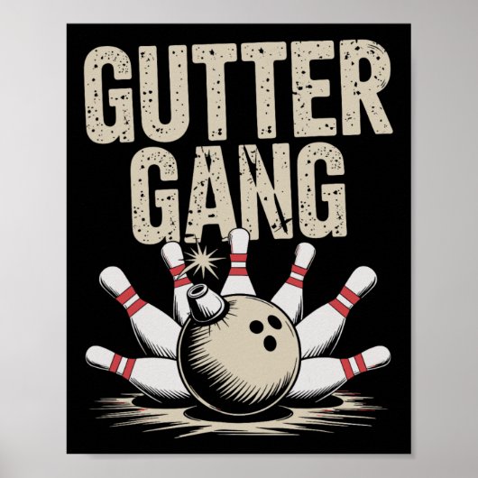 Gutter Gang Bowling 1  ポスター (正面)