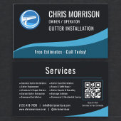 Gutter Installation QR Code 名刺