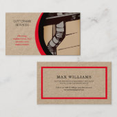 Gutter Servicesのインストールとメンテナンス 名刺 (正面/裏面)