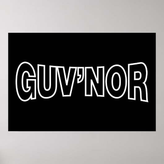 GUV'NOR ポスター (正面)