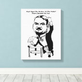 guy gambling poker casino sucker quotes art  キャンバスプリント (インサイチュ (ウッドフロア))